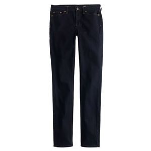 J Crew Reid Cone Denim High Rise Skinny Dark 30